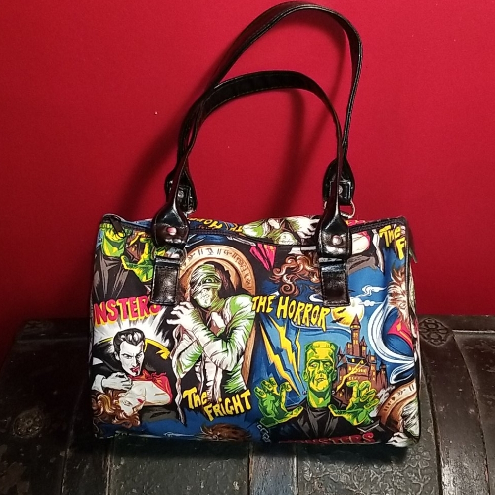 Horror theme purse